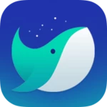 naver whale browser android application logo